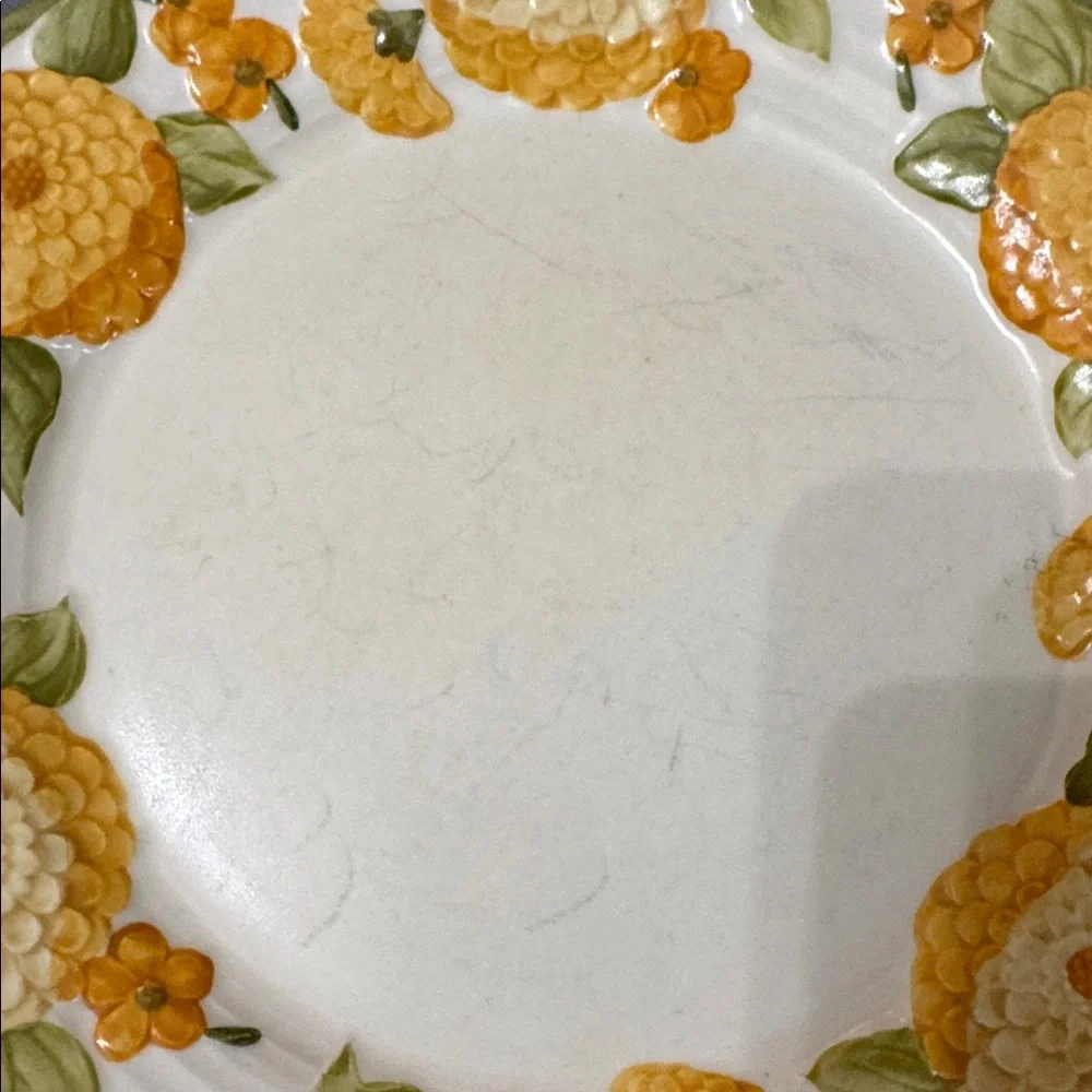 Vintage‎ Metlox Poppytrail Sculpted Zinnia 10.5